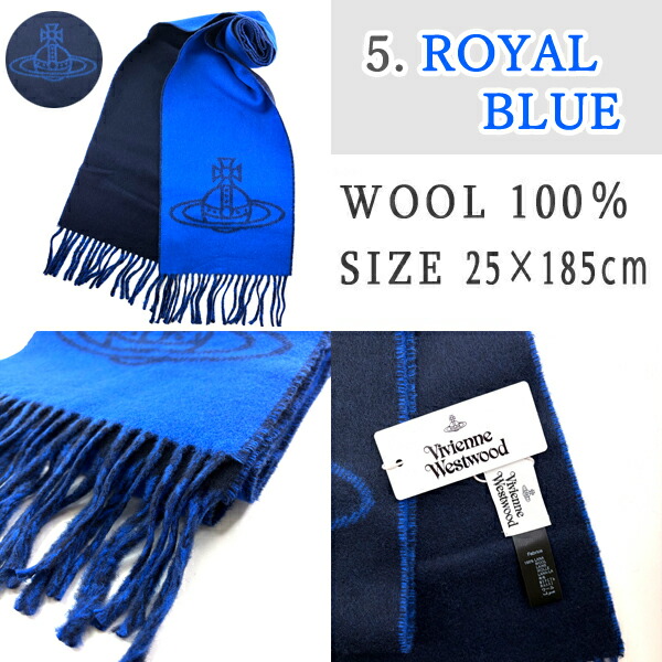 楽天市場】ヴィヴィアン・ウエストウッド ロゴ入り マフラー・ストール