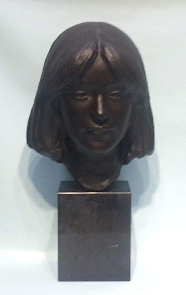 希少 皇太子殿下御肖像 銅 レリーフ 上皇 平成天皇 昭仁 舟越保武 箱