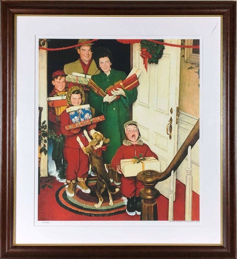 ノーマンロックウェル2枚