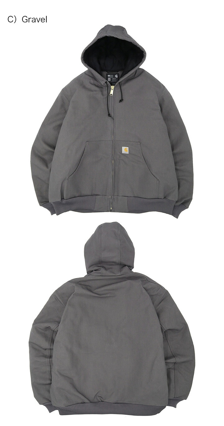 3/31まで】Carhartt フード付きグレージャケット