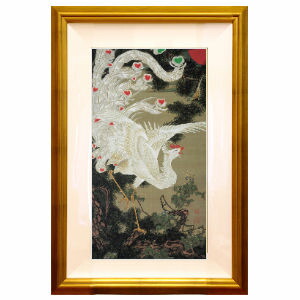 日本画・日本画家・『海十題の内 松韻涛声』横山大観 日本画・