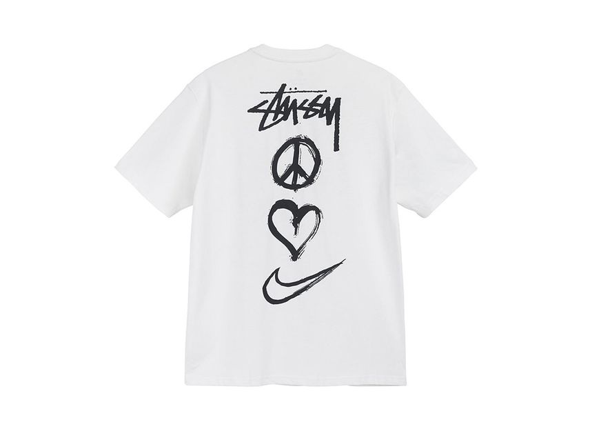 STUSSY x NIKE コラボ Tシャツ 半袖 ホワイト