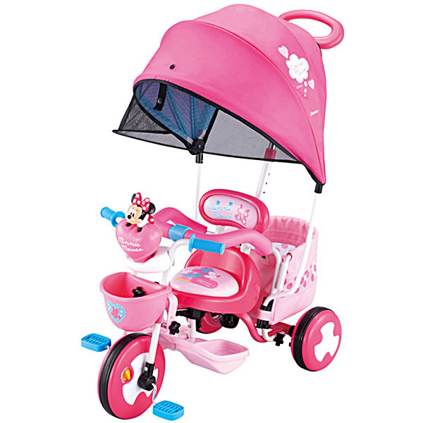 ミニーちゃん三輪車