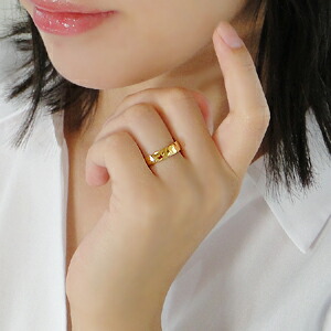 楽天市場】K24 純金 甲丸 リング【4.5mm】【送料無料】【刻印無料