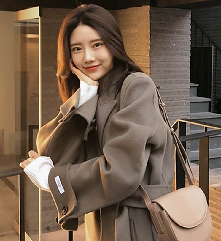 楽天市場】カラバリ ベルト付き ウール チェスターコート アウター