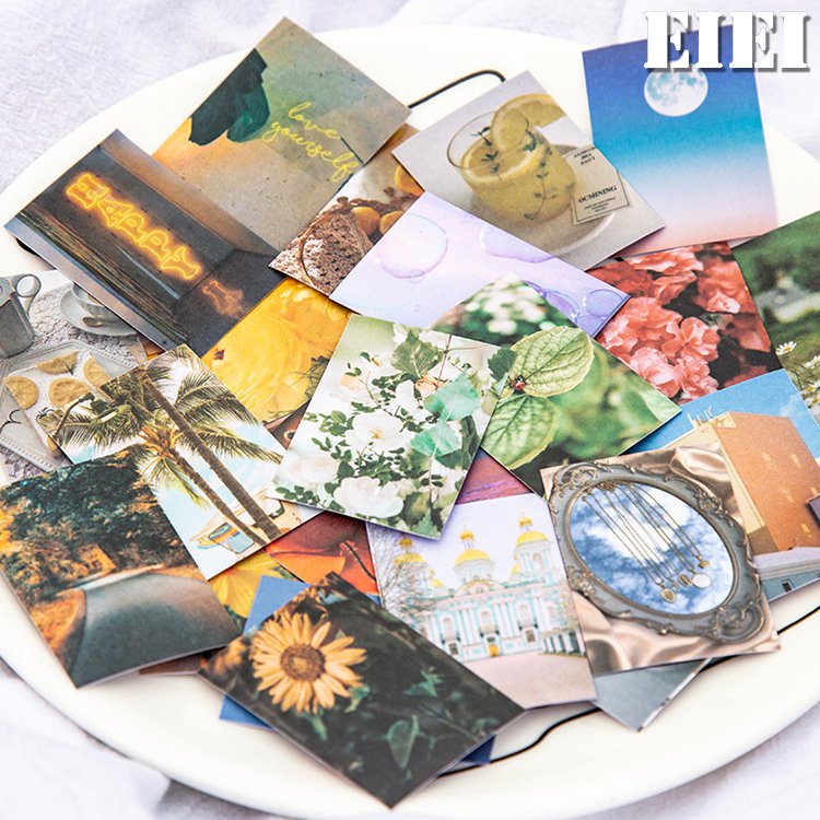 楽天市場】即日出荷 海外シール マスキングテープ素材 50枚綴り ミニ