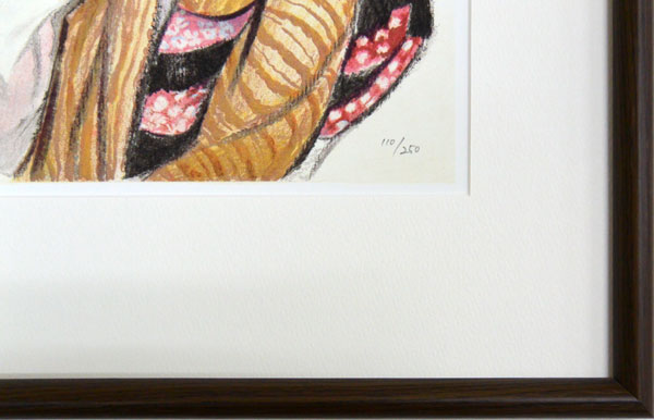 楽天市場】絵画 リトグラフ 木場の娘 竹久夢二【当日出荷可能】【送料