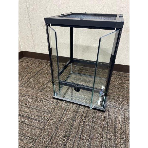 楽天市場】爬虫類 飼育ケース 観音開き 30×30×45cm ガラス 昆虫飼育