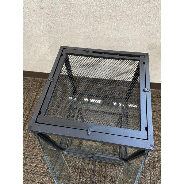楽天市場】爬虫類 飼育ケース 観音開き 30×30×45cm ガラス 昆虫飼育