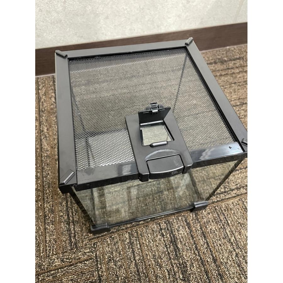 大型飼育ケージ ガラス製 メッシュカバー付きバラ売りも可能 大型飼育