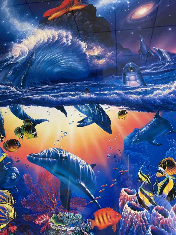 楽天市場】版画 クリスチャン・リース・ラッセン／ソーサラーオブザ