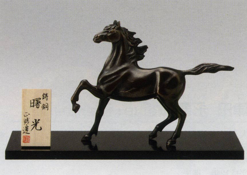 馬の彫刻 置物