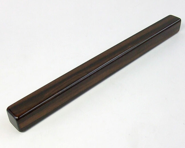 楽天市場】書道文鎮 黒檀 1.2尺（36cm） 700g 条幅用 『半切 書道用品