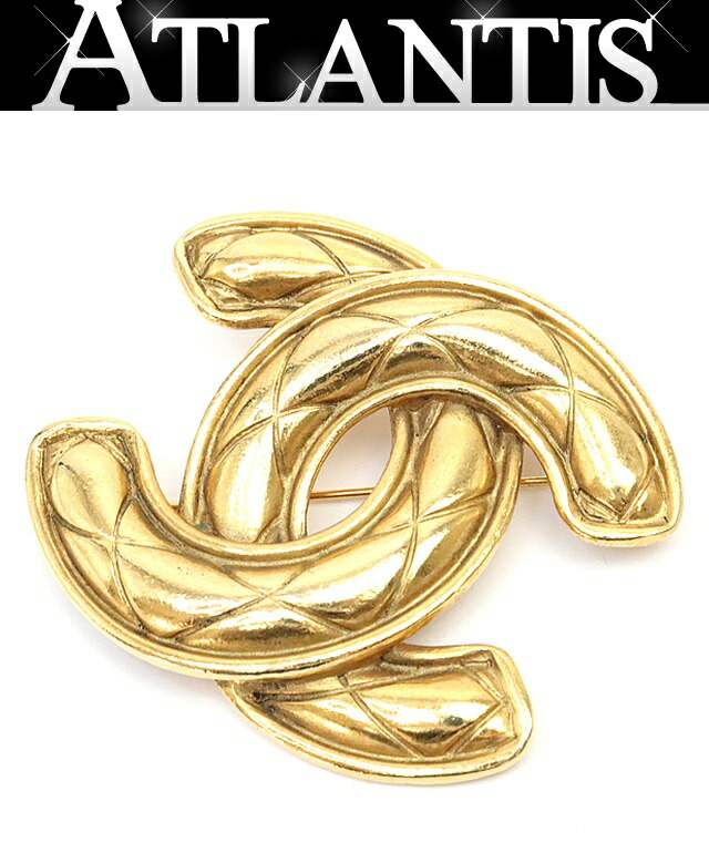楽天市場】chanel マトラッセ ブローチ ゴールド ココマークの通販