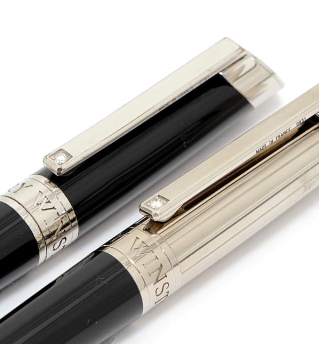 HARRY WINSTON ハリーウィンストン 万年筆 1Pダイヤ K18WG