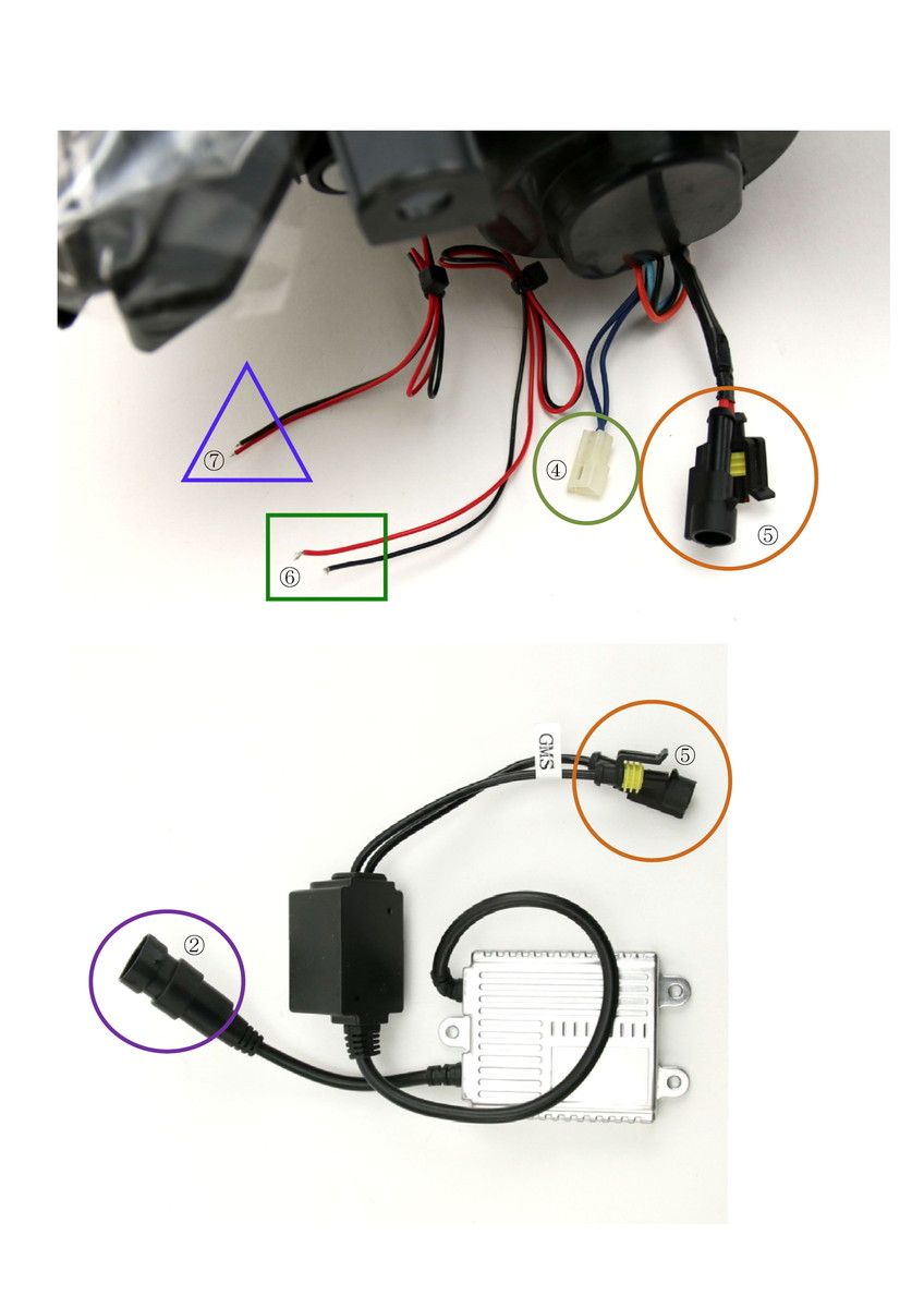 シグナス3型 GAMMAS 魚眼 プロジェクターヘッドライト 廃盤品