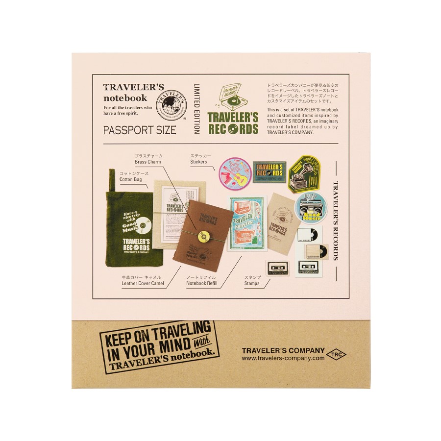 楽天市場】限定版 TRAVELER'S notebookトラベラーズノートセット