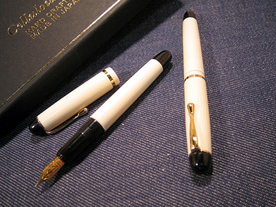 【万年筆セット】Celluloid pen 手作りペン工房　カトウセイサクショ 万年筆セット】Celluloid pen 手作りペン工房 カトウセイサクショ