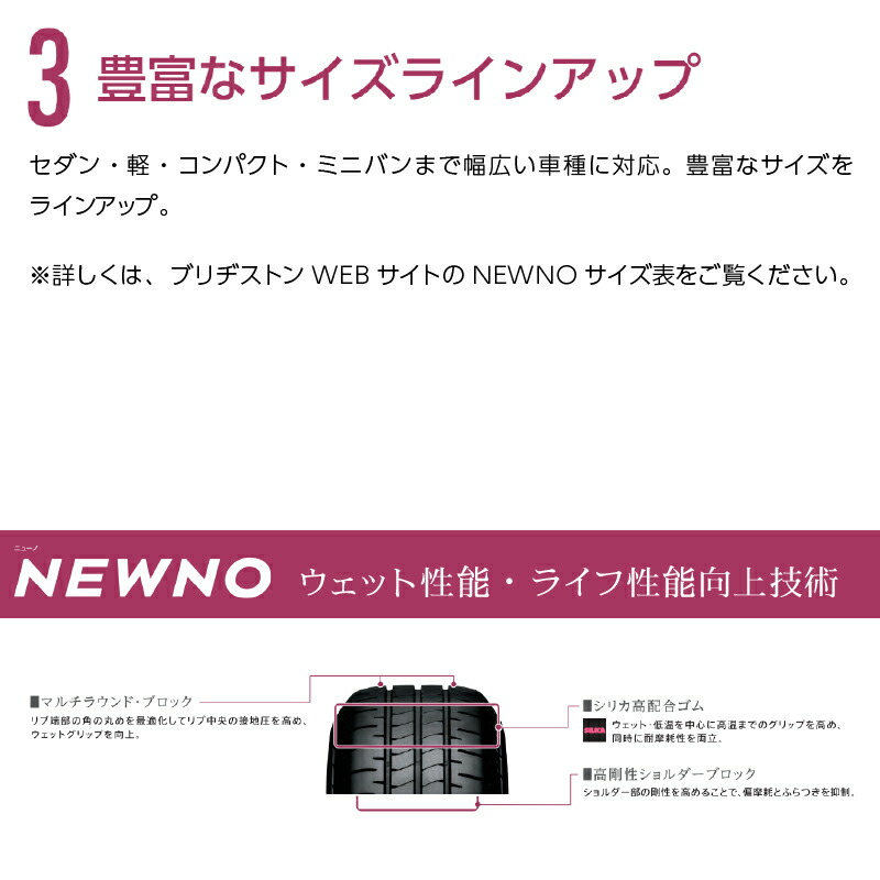 楽天市場】【タイヤ交換可能】【当日出荷可】 2025年製 NEWNO 155