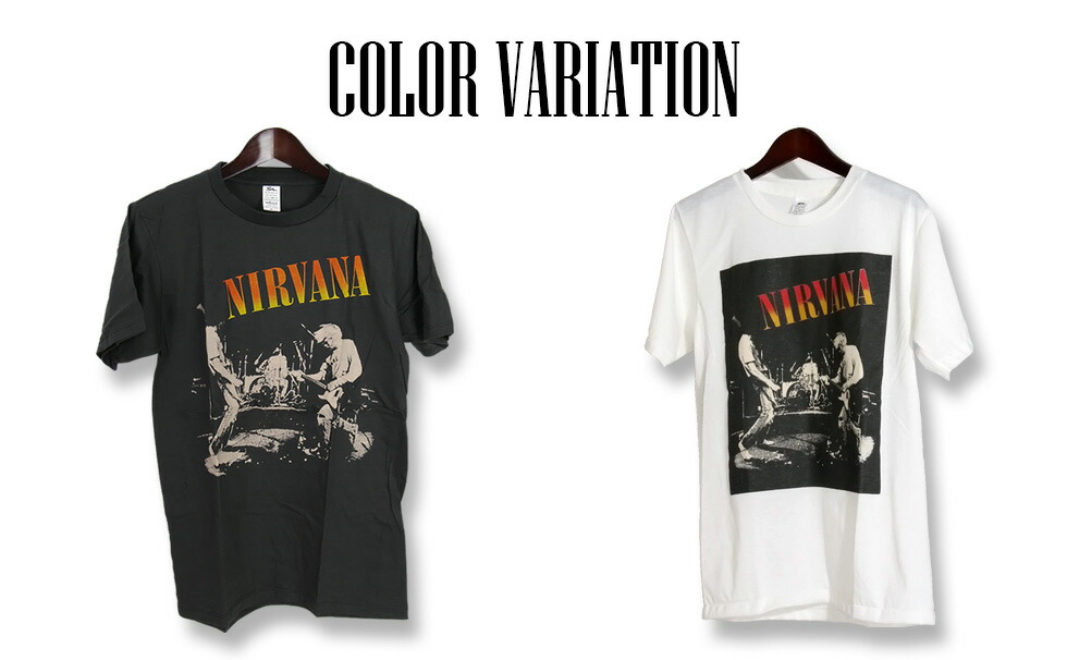 楽天市場】ヴィンテージ風 Nirvana ニルヴァーナ Tシャツ ニルバーナ