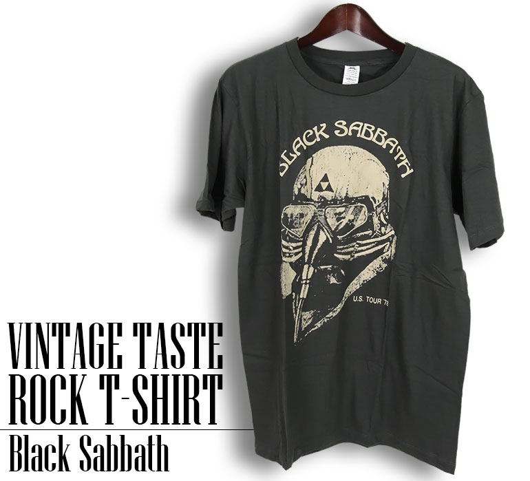 楽天市場】ヴィンテージ風 Black Sabbath Tシャツ ブラックサバス