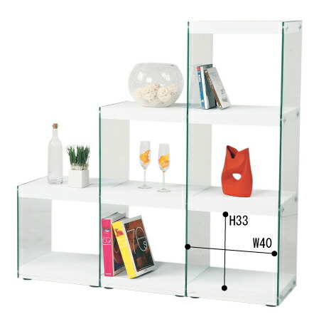 楽天市場】【送料無料】収納棚 コレクションボード 階段タイプ フリー