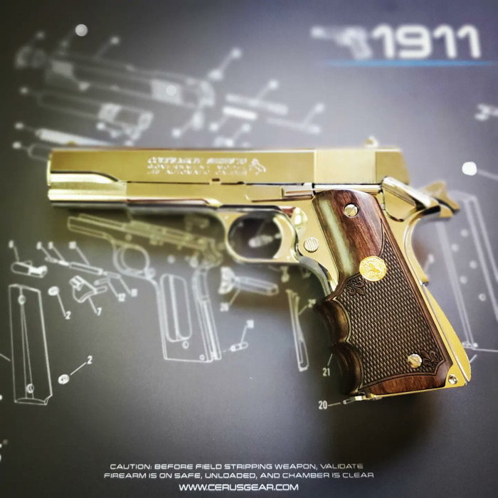 プライム コルト ガバメント ドラゴン グリップ 真鍮製 m1911 prime