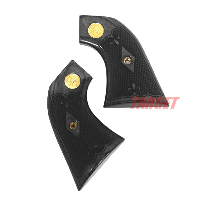 楽天市場】アルタモント COLT SAA 木製グリップ チェッカー メダル付