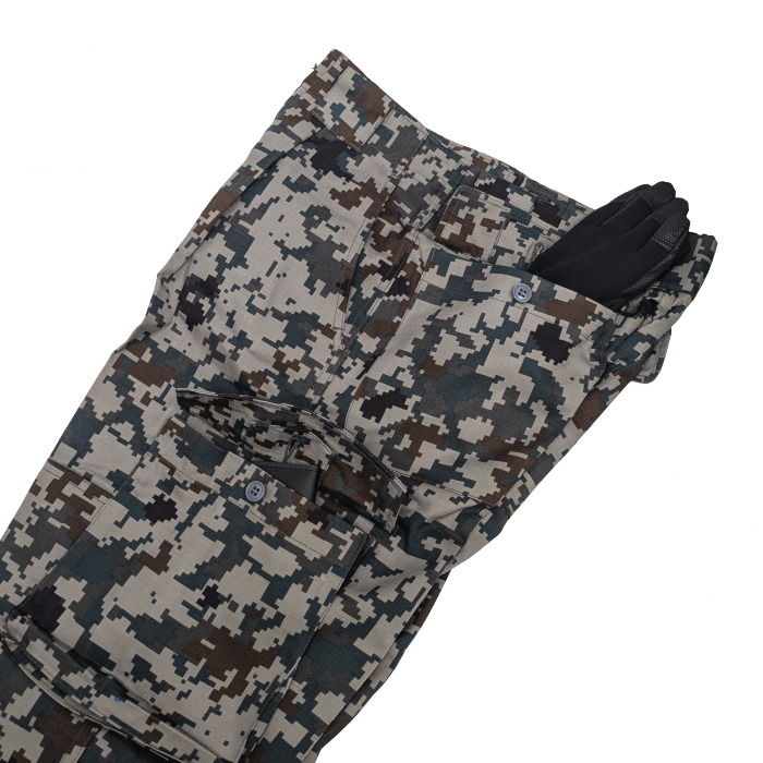 5A：航空自衛隊デジタル迷彩の迷彩服上下セット（V/Cリップストップ