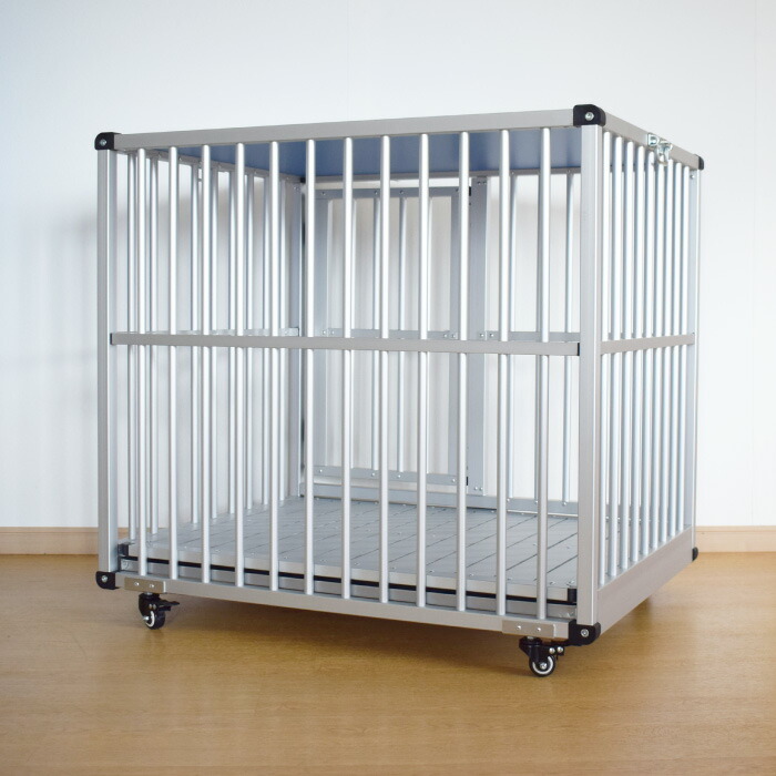 楽天市場】犬小屋 屋内 アルペット AL-76 ドッグケージ 犬舎 アルミ