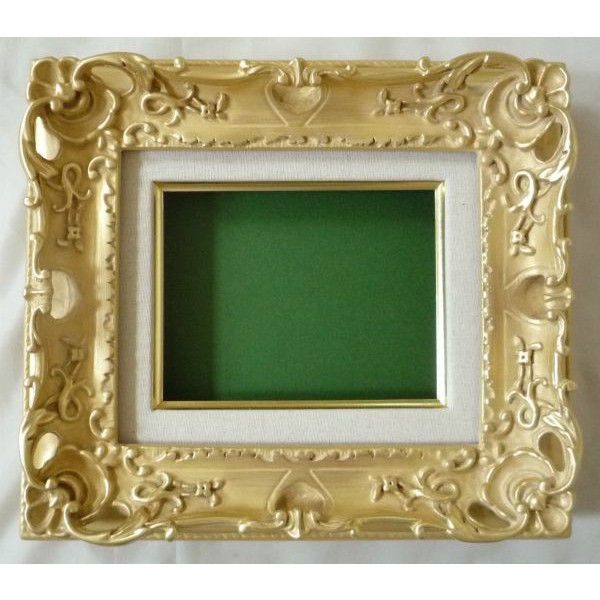 F10 アクリルなし 額縁 額 油絵 絵画 アンティーク ゴールド 楽天市場