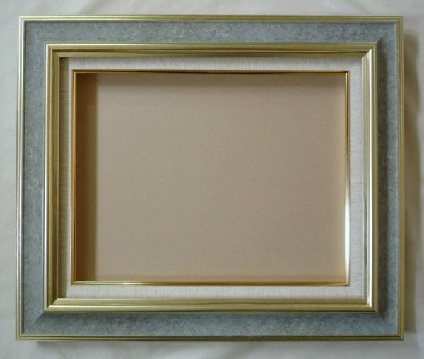 油彩額 F25(フランスサイズ/ 81×65cm) 大額 9387 シルバー 油彩額 F25