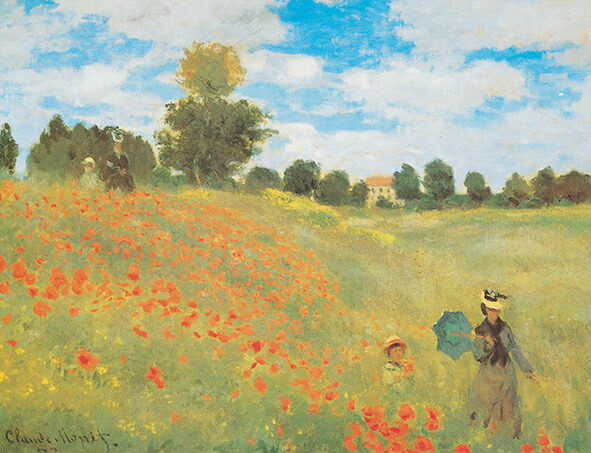 絵画 複製名画 キャンバスアート 世界の名画シリーズ クロード・モネ