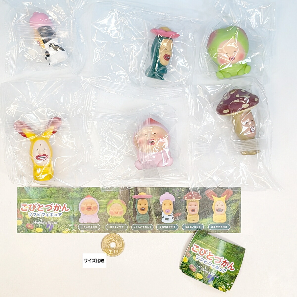 楽天市場】こびとづかんソフビフィギュア Qualia 【全6種フルコンプ