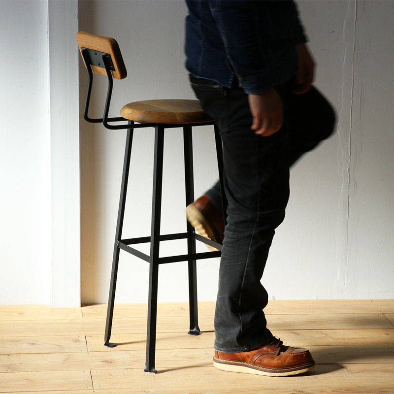 インダストリアルブランチ【カウンターチェア（展示品）】アイアン家具