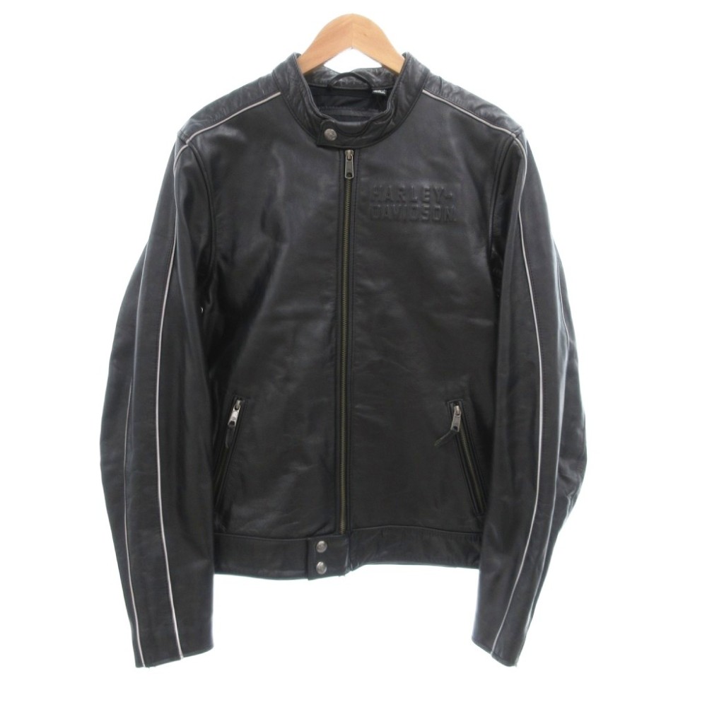 楽天市場】harley davidson シングルライダースジャケットの通販