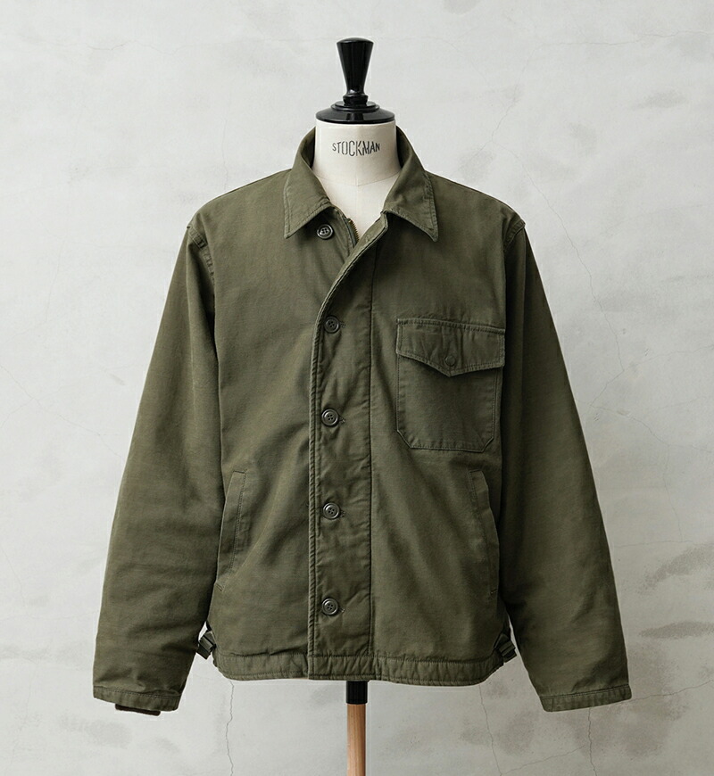 米軍 実物 A-2 デッキジャケット 初期 米軍 実物 A-2 デッキジャケット