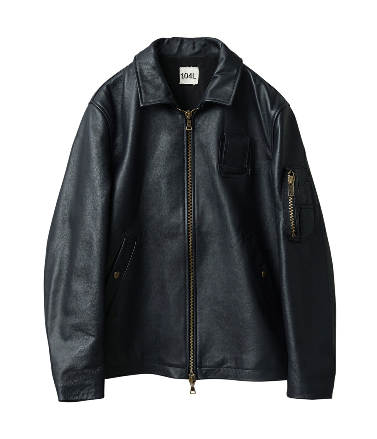 楽天市場】WAIPER.inc フランス軍 70's レザーフライトジャケット