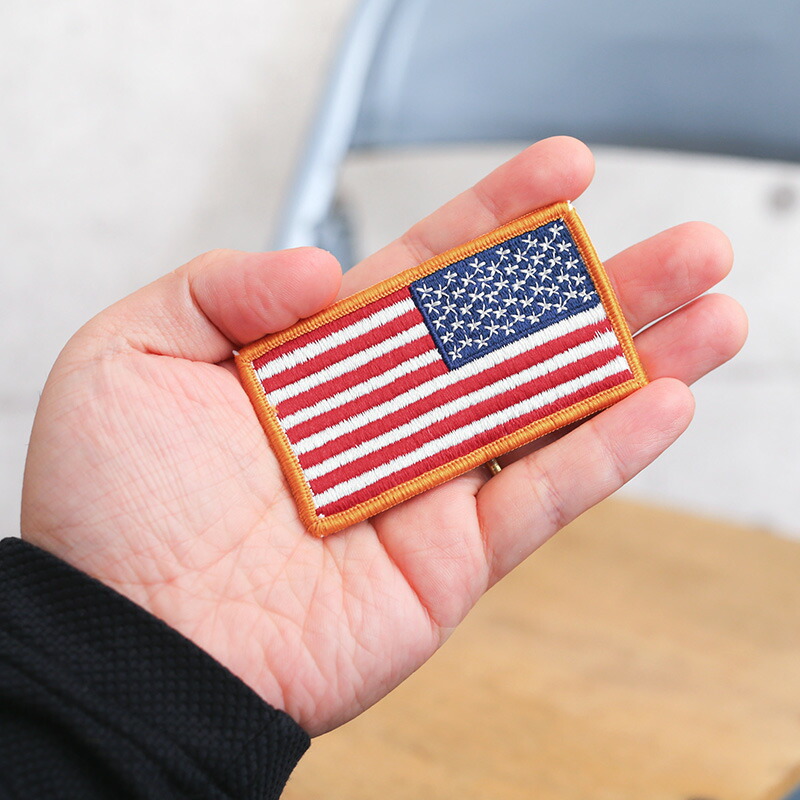 楽天市場】実物 新品 デッドストック 米軍 アメリカ国旗 リバース