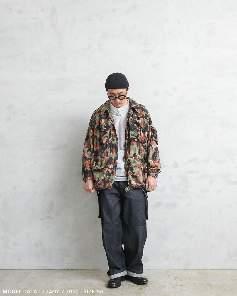 実物スイス軍 マウンテンパーカー ミリタリージャケット ユーロ