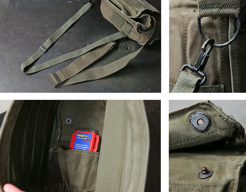 楽天市場】実物 USED 米軍 ヴィンテージ コットンキャンバス M17 ガス