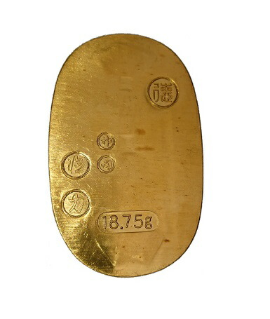 楽天市場】純金 小判型 純金製 K24 メダル コイン GOLD 18.75g【質屋