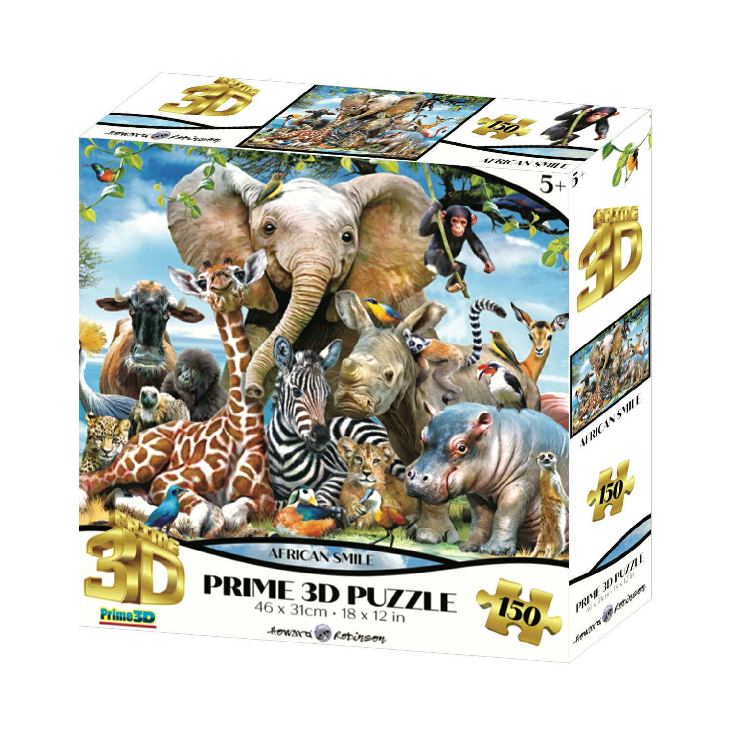 ジグソーパズル完成品 アフリカン・ドリーム ジグソーパズル完成品