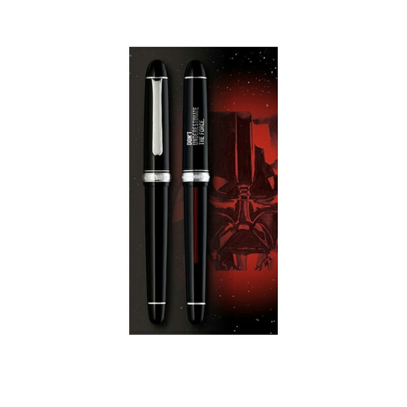 PLATINUM スターウォーズ万年筆 フォースダース・ベイダー 細字#2-2