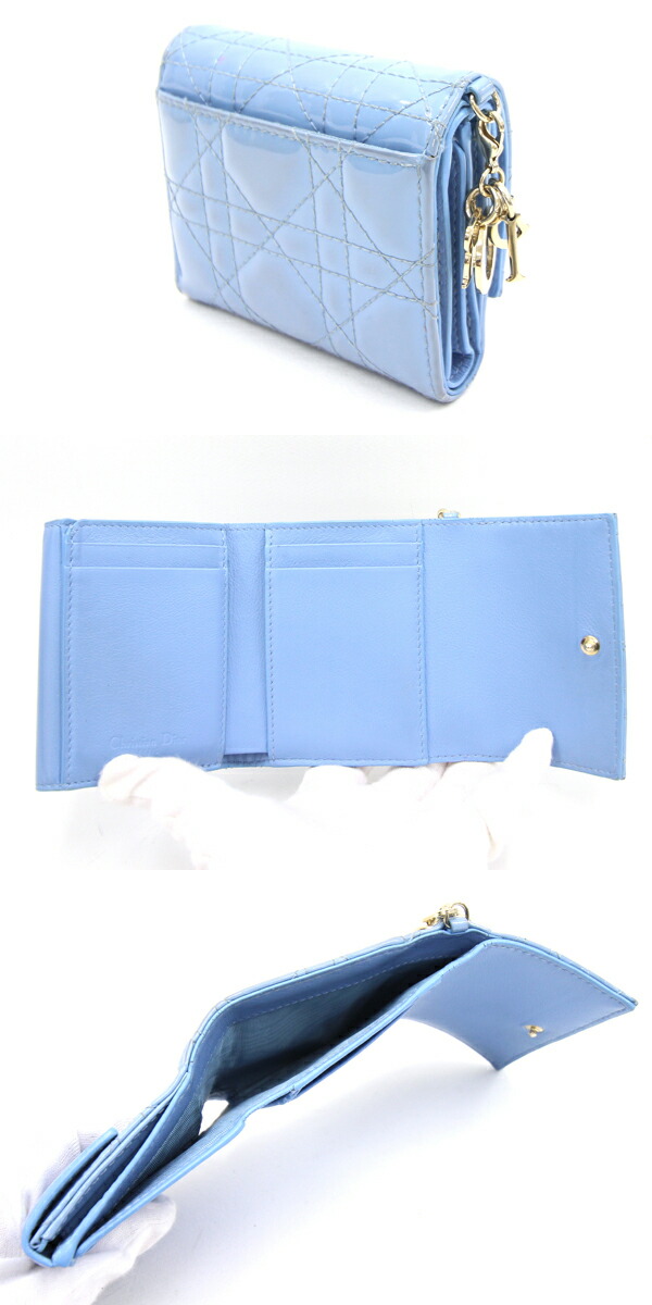 楽天市場】ディオール 三つ折り財布 レディディオール ロータス