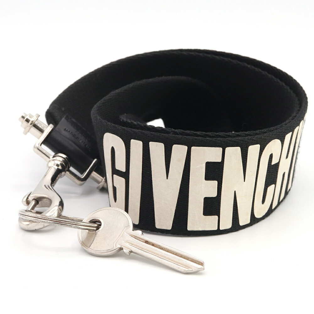 正規美品 Givenchy ジバンシィ ロゴ ネックストラップ 正規美品 正規
