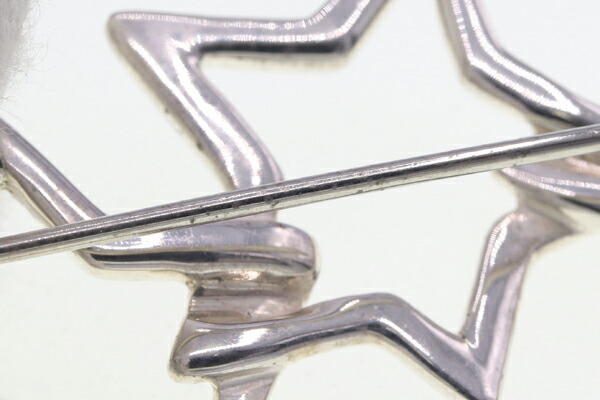 楽天市場】ティファニー ブローチ トリプルスター SV スターリング