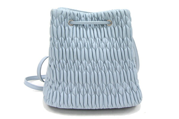 楽天市場】ミュウミュウ 2WAYショルダーバッグ マテラッセ ナッパ