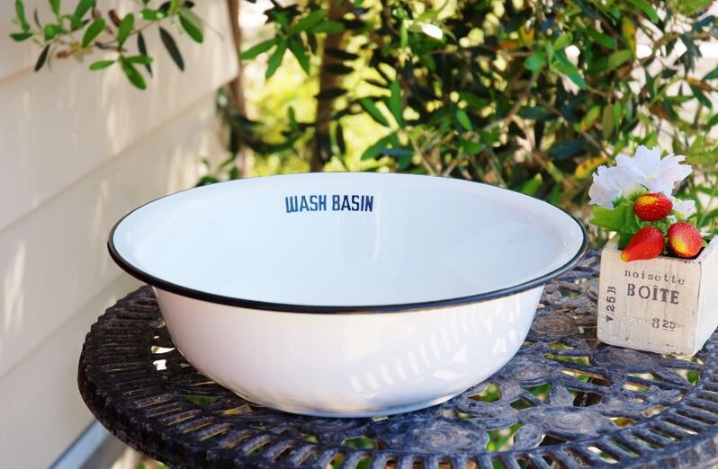 楽天市場】洗面器 洗面ボウル レトロ アンティーク ウオッシュベイシン