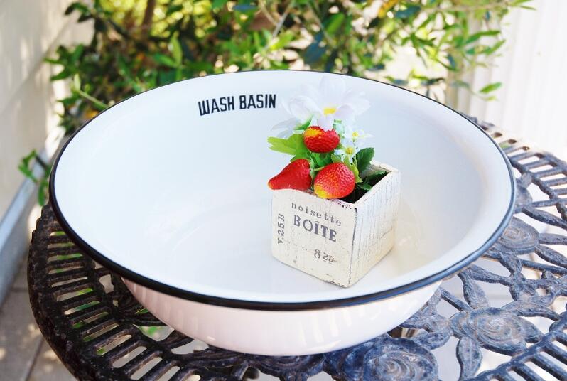 楽天市場】洗面器 洗面ボウル レトロ アンティーク ウオッシュベイシン